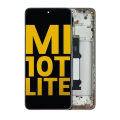Ecrã LCD com Aro para Xiaomi Mi 10T Lite 5G (Recondicionado) (Rose Gold Beach)