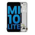 Ecrã LCD com Aro para Xiaomi Mi 10 Lite 5G (Aftermarket: Incell) (Dream White)