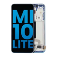 Ecrã LCD com Aro para Xiaomi Mi 10 Lite 5G (Aftermarket: Incell) (Aurora Blue)