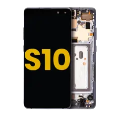 Ecrã OLED com Aro para Samsung Galaxy S10 5G (Recondicionado) (Majestic Black)