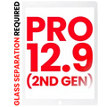 Digitizer para iPad Pro 12.9" 2nd Gen (2017) (Glass Separation Required) (Compatível Plus) (White)