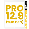 Digitizer para iPad Pro 12.9" 2nd Gen (2017) (OCA Pre-Installed & Glass Separation Required) (Premium) (White)