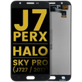 Ecrã LCD sem Aro para Samsung Galaxy J7 Perx / Halo / Sky Pro (J727 / 2017) (Recondicionado) (Black)