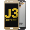 Ecrã LCD sem Aro para Samsung Galaxy J3 Star / Aura / Amp Prime 3 (J337 / 2018) (Recondicionado) (Gold)