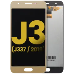 Ecrã LCD sem Aro para Samsung Galaxy J3 Star / Aura / Amp Prime 3 (J337 / 2018) (Recondicionado) (Gold)