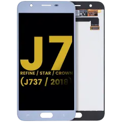 Ecrã LCD sem Aro para Samsung Galaxy J7 Refine / Star / Crown (J737 / 2018) (Recondicionado) (Blue)