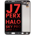 Ecrã LCD sem Aro para Samsung Galaxy J7 Perx / Halo / Sky Pro (J727 / 2017) (Compatível Plus) (Silver / Gray)