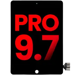 LCD Assembly With Digitizer para iPad Pro 9.7" (2016) (Compatível Plus) (Black)