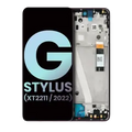 Ecrã LCD com Aro para Motorola Moto G Stylus 4G (XT2211 / 2022) (OEM Original) (Metallic Rose)
