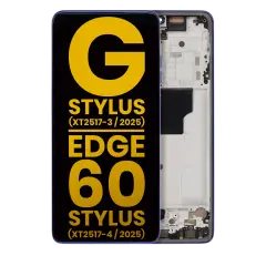 Ecrã OLED com Aro Compatible para Motorola Moto G Stylus 5G (XT2517-3 / 2025) / Motorola Moto Edge 60 Stylus (XT2517-4 / 2025) (Recondicionado) (Surf the Web)