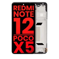 Ecrã OLED com Aro para Xiaomi Redmi Note 12 5G / Poco X5 (Compatível Plus) (Todas as Cores)