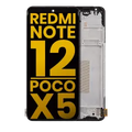 Ecrã OLED com Aro para Xiaomi Redmi Note 12 5G / Poco X5 (Recondicionado) (Todas as Cores)