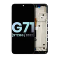 Ecrã OLED com Aro para Motorola Moto G71 5G (XT2169 / 2022) (OEM Original) (Todas as Cores)
