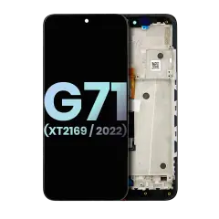 Ecrã OLED com Aro para Motorola Moto G71 5G (XT2169 / 2022) (OEM Original) (Todas as Cores)
