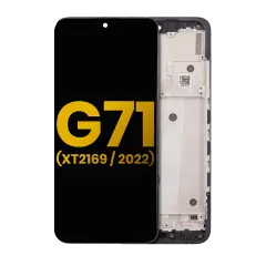 Ecrã OLED com Aro para Motorola Moto G71 5G (XT2169 / 2022) (Recondicionado) (Todas as Cores)