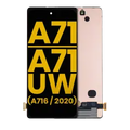 Ecrã OLED sem Aro para Samsung Galaxy A71 5G / A71 5G UW (A716 / 2020) (Recondicionado) (Todas as Cores)