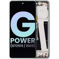 Ecrã LCD com Aro para Motorola Moto G Power (XT2515 / 2025) (OEM Original) (Leaf Green)