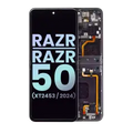Main Ecrã OLED para Motorola Razr / Razr 50 (XT2453 / 2024) (OEM Original) (Koala Grey)