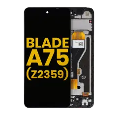 Ecrã LCD com Aro para ZTE Blade A75 4G (Z2359) (Recondicionado) (Todas as Cores)