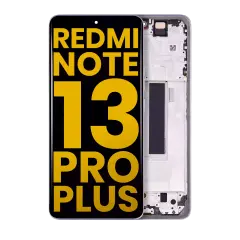 Ecrã OLED com Aro para Xiaomi Redmi Note 13 Pro Plus (Recondicionado) (Purple)