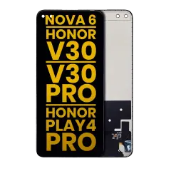 Ecrã LCD sem Aro para Huawei Nova 6 4G / 5G / Honor V30 / V30 Pro / Honor Play4 Pro (Recondicionado) (Todas as Cores)