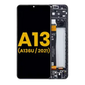 Ecrã LCD com Aro para Samsung Galaxy A13 5G (A136U / 2021) (Recondicionado) (Todas as Cores)