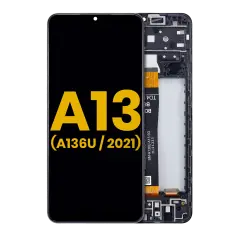 Ecrã LCD com Aro para Samsung Galaxy A13 5G (A136U / 2021) (Recondicionado) (Todas as Cores)