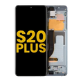 Ecrã OLED com Aro para Samsung Galaxy S20 Plus 5G (Recondicionado) (Cloud Blue)