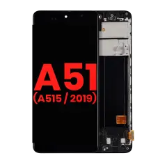 Ecrã OLED com Aro para Samsung Galaxy A51 4G (A515 / 2019) (6.46") (Compatível Plus) (Todas as Cores)