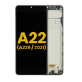 Ecrã OLED com Aro para Samsung Galaxy A22 4G (A225 / 2021) (Recondicionado) (Todas as Cores)