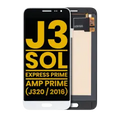Ecrã OLED sem Aro para Samsung Galaxy J3 / Sol 4G / Express Prime / Amp Prime (J320 / 2016) (Recondicionado) (White)