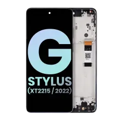 Ecrã LCD com Aro para Motorola Moto G Stylus 5G (XT2215 / 2022) (OEM Original) (Steel Blue)