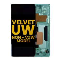 Ecrã OLED com Aro para LG Velvet 5G (Non-Verizon 5G UW Frame) (Recondicionado) (Green)