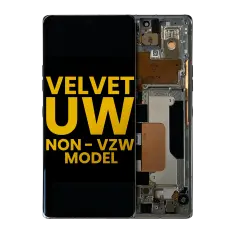 Ecrã OLED com Aro para LG Velvet 5G (Non-Verizon 5G UW Frame) (Recondicionado) (Gray)