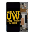 Ecrã OLED com Aro para LG Velvet 5G (Non-Verizon 5G UW Frame) (Recondicionado) (Silver)