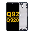 Ecrã LCD com Aro para LG Q92 5G / Q920 (Recondicionado) (Silver)