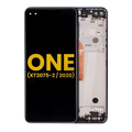Ecrã LCD com Aro para Motorola One 5G (XT2075-2 / 2020) (Recondicionado) (Surfing Blue)