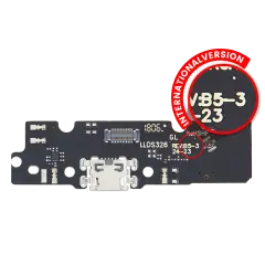 Charging Port Assembly para Motorola Moto E5 Plus (XT1924 / 2018) / E5 Supra (XT1924-6 / 2018) (International Version) (Compatível Plus)