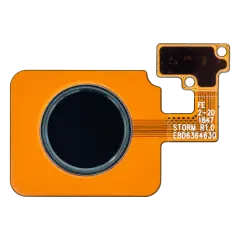 Botão Home Sensor de Impressão Digital With Flex para LG G8 ThinQ / LG V50 ThinQ (Black)