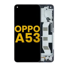 Ecrã LCD com Aro para OPPO A53 5G (Recondicionado) (Todas as Cores)