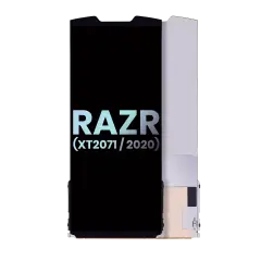 Inner Ecrã OLED sem Aro para Motorola Razr 5G (XT2071 / 2020) (OEM Original)) (Todas as Cores)