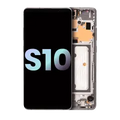 Ecrã OLED com Aro para Samsung Galaxy S10 5G (Service Pack) (Crown Silver)