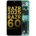 Ecrã OLED com Aro para Motorola Razr 2025 / Razr 60 (XT2553 / 2025) (Recondicionado) (Spring Bud)