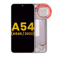 Ecrã OLED com Aro para Samsung Galaxy A54 5G (A546 / 2023) (US & International Version) (Recondicionado) (White)