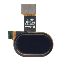 Botão Home With Flex Cable para Motorola Moto E4 (XT1763 / 2017) / E4 Plus (XT1774 / 2017) (OEM Original) (Black)