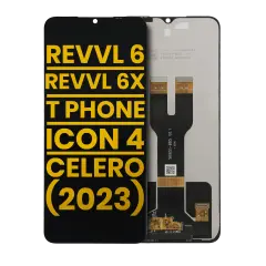 Ecrã LCD sem Aro para T-Mobile Revvl 6 / Revvl 6X 5G / T Phone / Cricket Icon 4 / Boost Mobile Celero 5G (2023) (Recondicionado) (Todas as Cores)