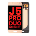 Ecrã OLED sem Aro para Samsung Galaxy J5 / Pro / Duo (J530 / 2017) (Compatível Plus) (Gold)