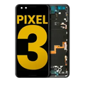 Ecrã OLED com Aro para Google Pixel 3 (Recondicionado) (Just Black)