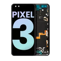 Ecrã OLED com Aro para Google Pixel 3 (OEM Original) (Just Black)