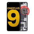 Ecrã OLED com Aro para OnePlus 9 (US Version) (Recondicionado) (Astral Black)